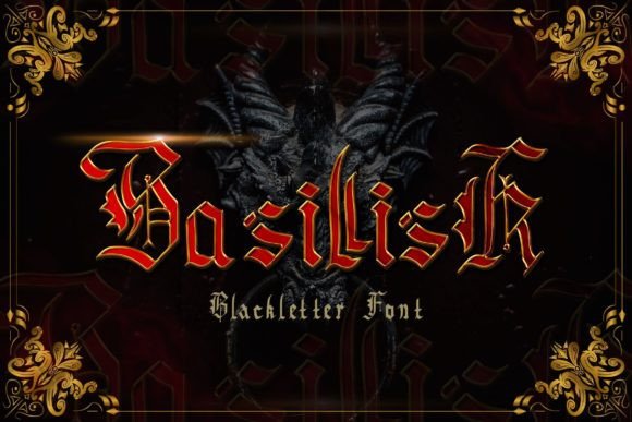 Basillisk: Making a Statement with Blackletter Typography