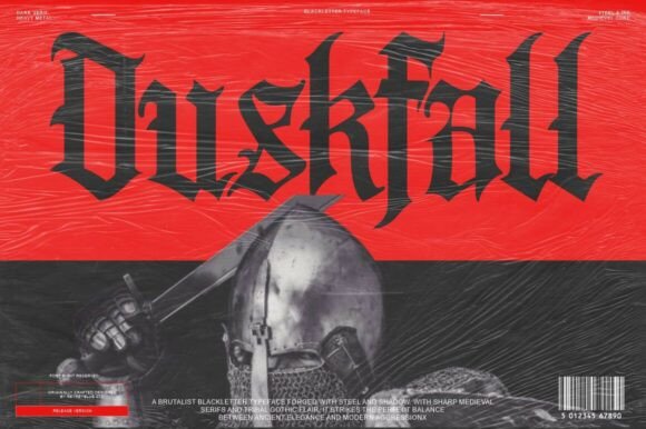Duskfall: The Modern Blackletter Font with Gothic Soul