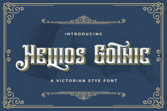 Hellios Gothic: A Daring Blackletter Typeface for Authentic Branding