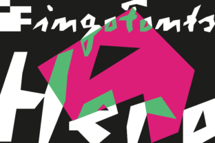 Hero: An Abstract Blackletter for Modern Branding