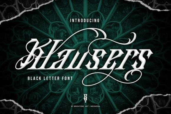 Klausers: Where Blackletter Tradition Meets Modern Edge