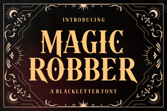 Magic Robber: The Perfect Font for Autumn's Spooky Season