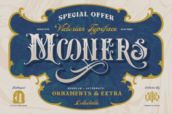 Mooners: A Detailed Blackletter Font for Distinctive Projects