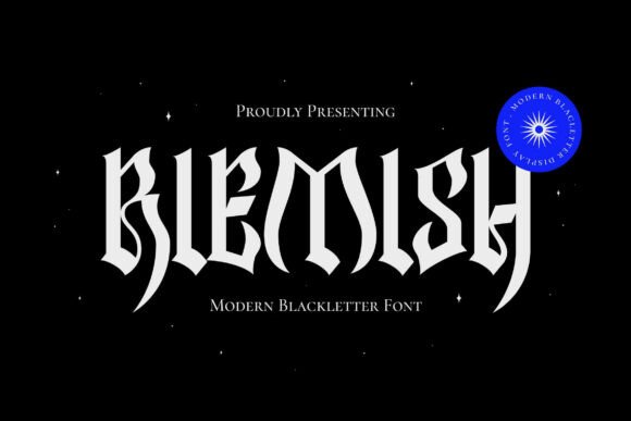 Riemish: The Modern Blackletter Font with Edge