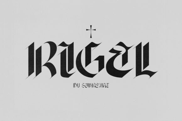 Rigel: A Modern Blackletter Typeface with Timeless Appeal