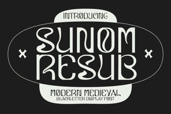 Sunom Resub: Where Ancient Manuscripts Meet Modern Design