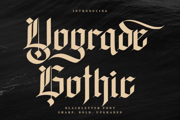 Yograde Gothic: Where Gothic Tradition Meets Geometric Precision